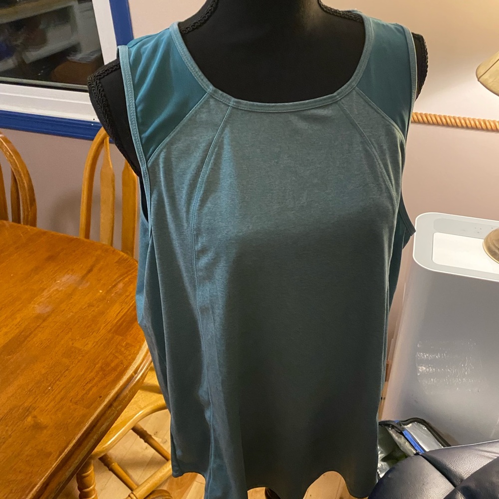 Spyder Women's Sleeveless Blue Tank Top